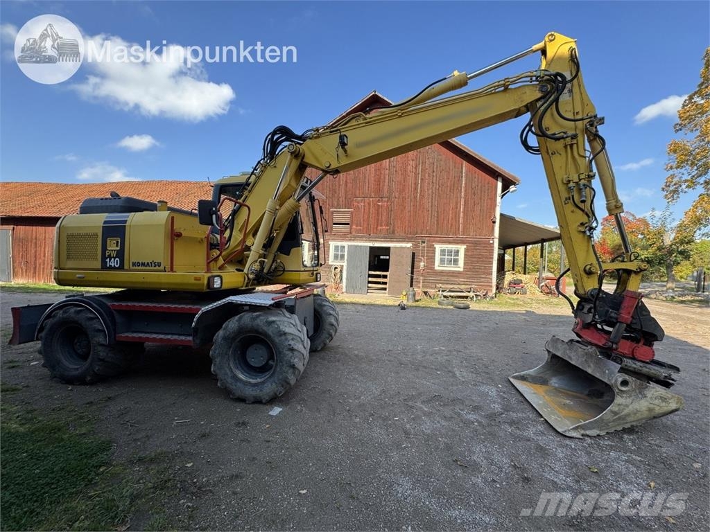 Komatsu PW140 Hjulgrävare
