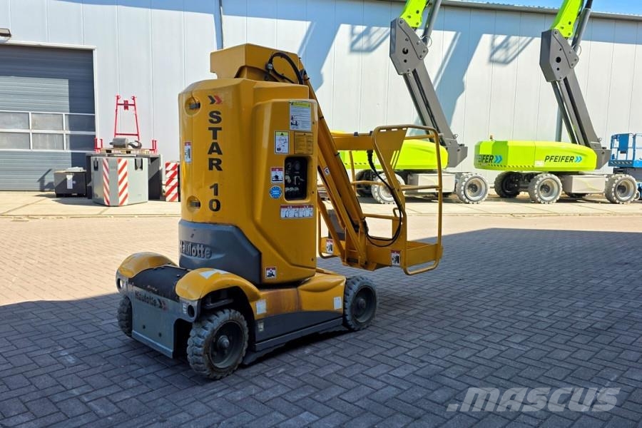 Haulotte STAR 10 Electric, 10m Working Height, 3m Reach, 20 Knikarmhoogwerkers