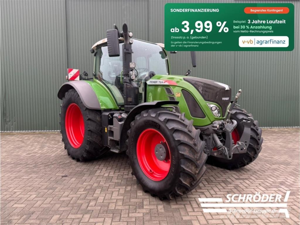 Fendt 724 VARIO S4 PROFI PLUS Traktorji