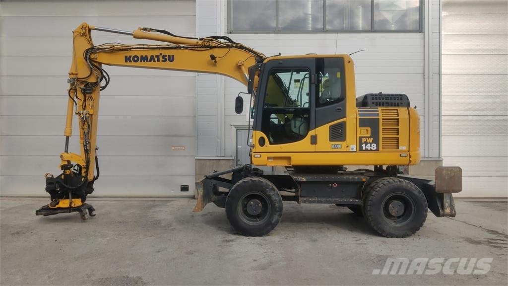 Komatsu PW148-8 Εκσκαφείς με τροχούς - λάστιχα