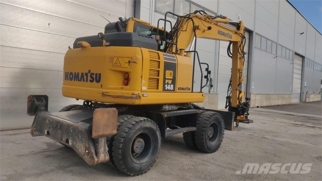 Komatsu PW148-8 Εκσκαφείς με τροχούς - λάστιχα