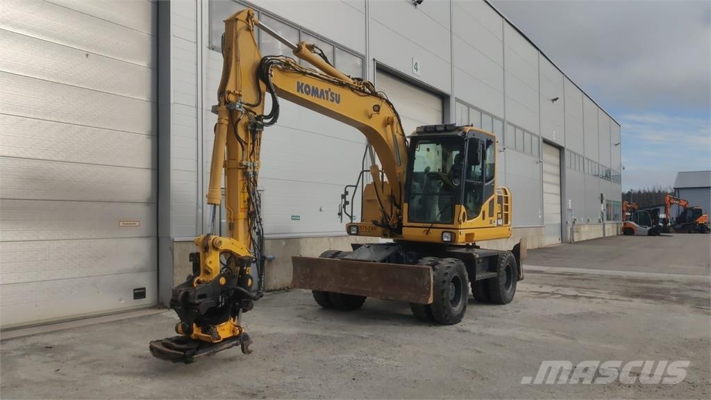 Komatsu PW148-8 Εκσκαφείς με τροχούς - λάστιχα
