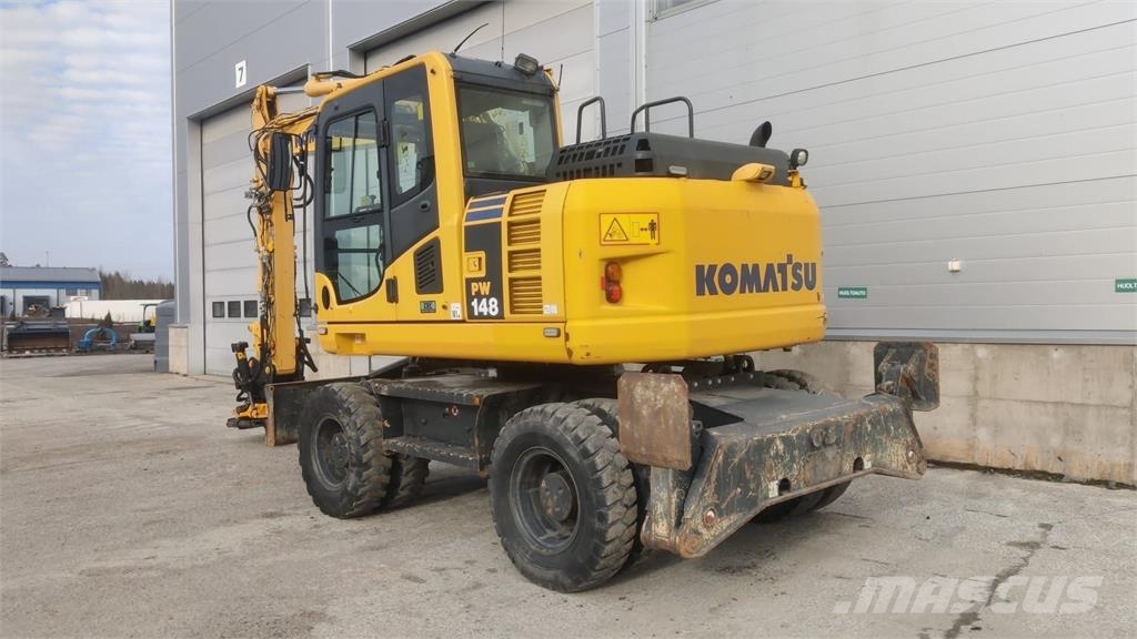 Komatsu PW148-8 Εκσκαφείς με τροχούς - λάστιχα