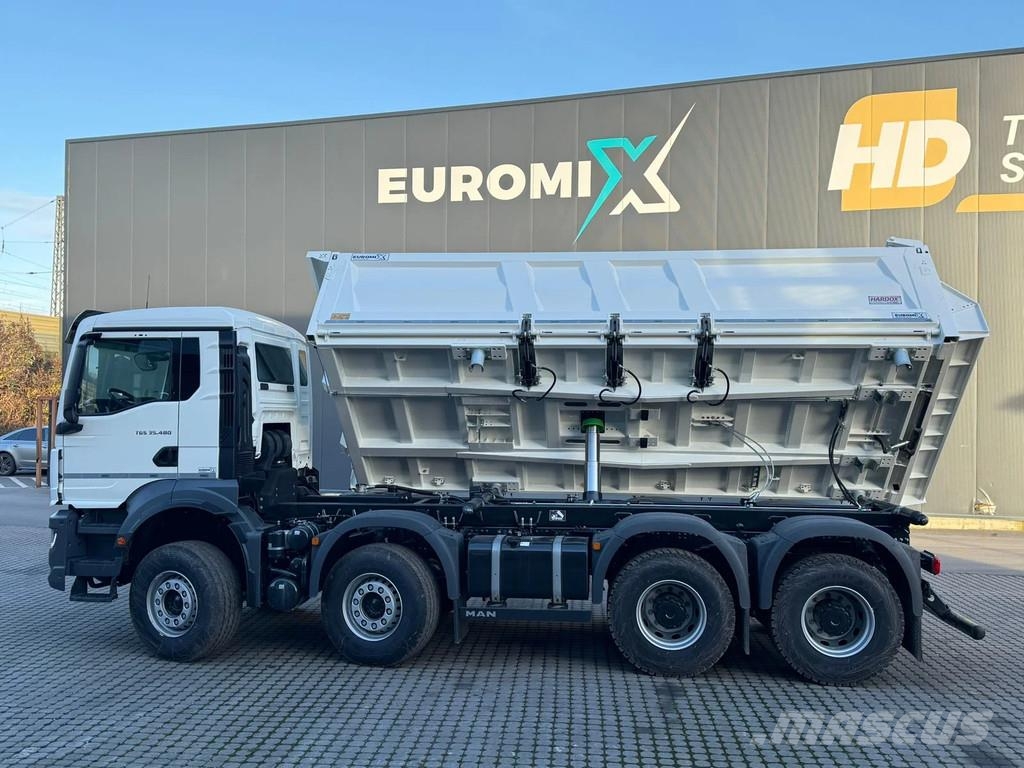 MAN TGS 35.480 TGS 35.480 8x4 Retarder 3-Seiten-Kipper Sora- ja kippiautot
