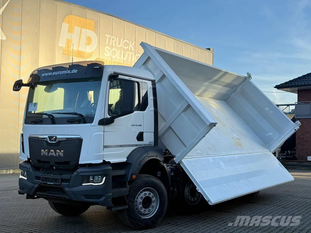 MAN TGS 35.480 TGS 35.480 8x4 Retarder 3-Seiten-Kipper Самоскиди