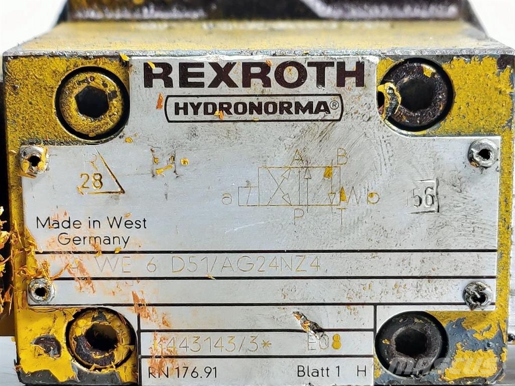 Rexroth 4WE6D51/AG24NZ4-R900443143-Valve/Ventile/Ventiel Hydraulika