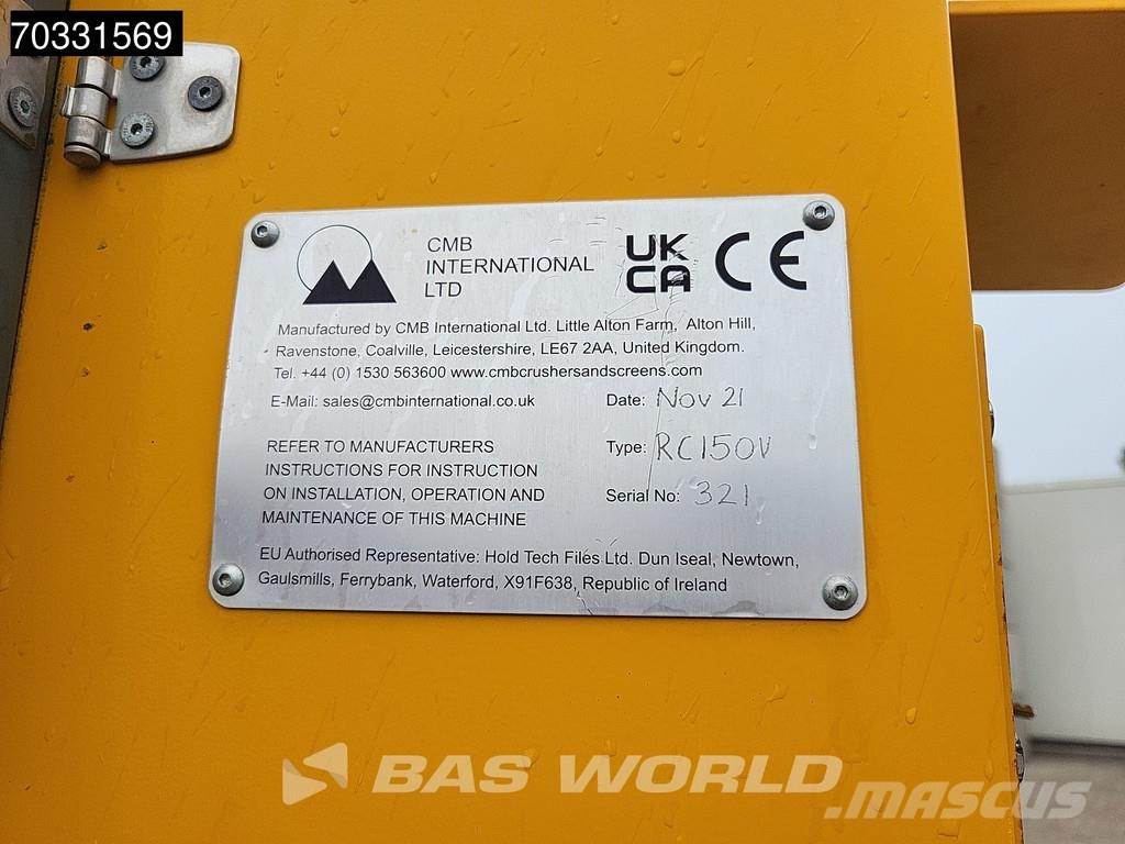 RubbleCrusher RC150 V Σπαστήρες
