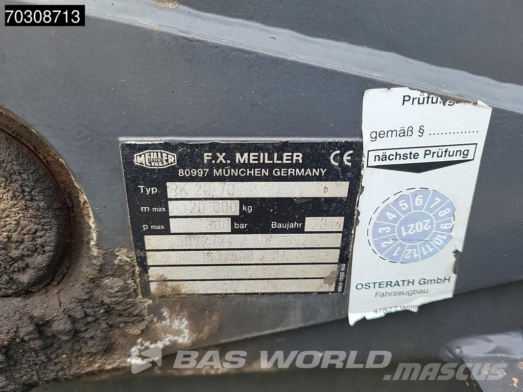 Volvo FH 460 6X2 Meiller RK 20-70 Containersystem Lift+S Camiones elevadores de gancho