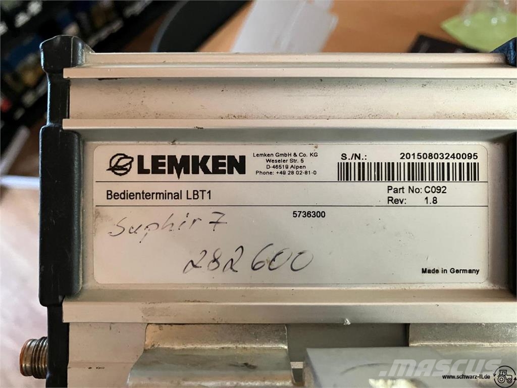 Lemken !Neu! Zirkon 8/300+Saphir 7 300 Perforadoras combinadas