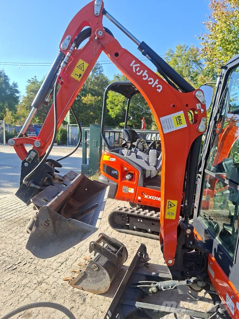 Kubota Kompaktbagger KX 016-4 G Kāpurķēžu ekskavatori