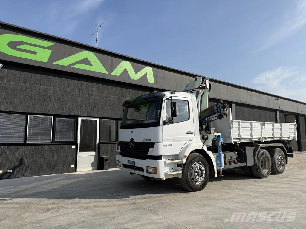 Mercedes-Benz Atego 1828 Kipper + Kran CORMACH 19.000E3 Damperli kamyonlar