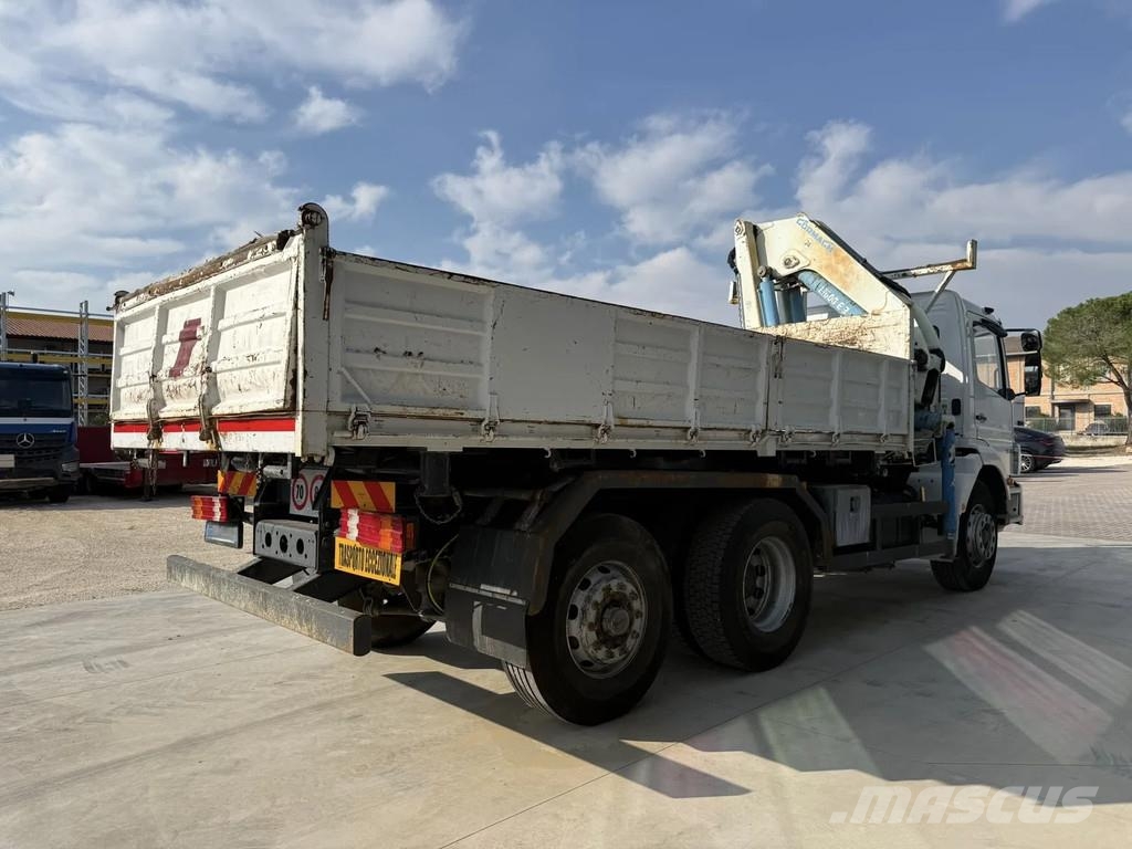 Mercedes-Benz Atego 1828 Kipper + Kran CORMACH 19.000E3 Damperli kamyonlar