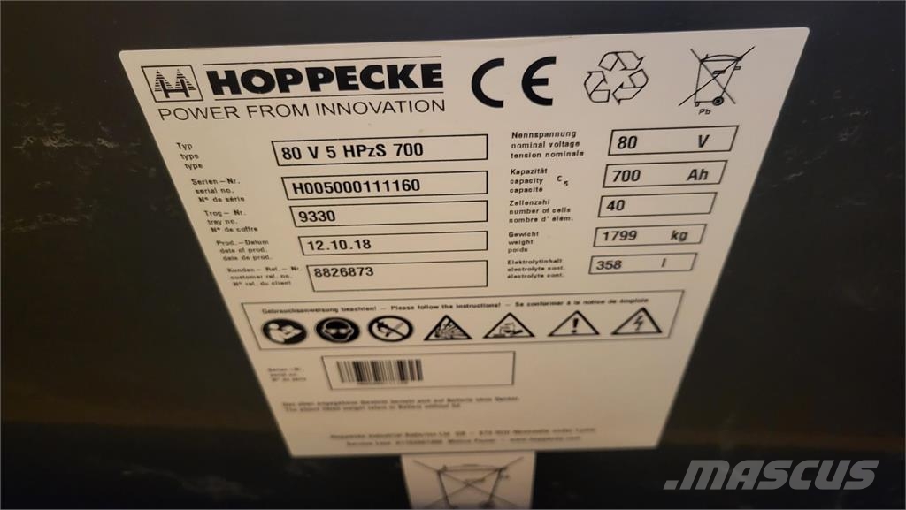 Yale ERP30VL 2016 Electric forklifts