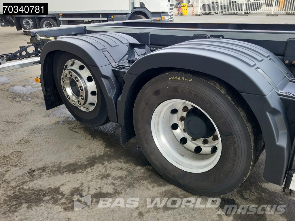 Volvo FM 420 FM 6X2 ADR Full-Air Lift+Steering Axle Euro Containertrucks met kabelsysteem