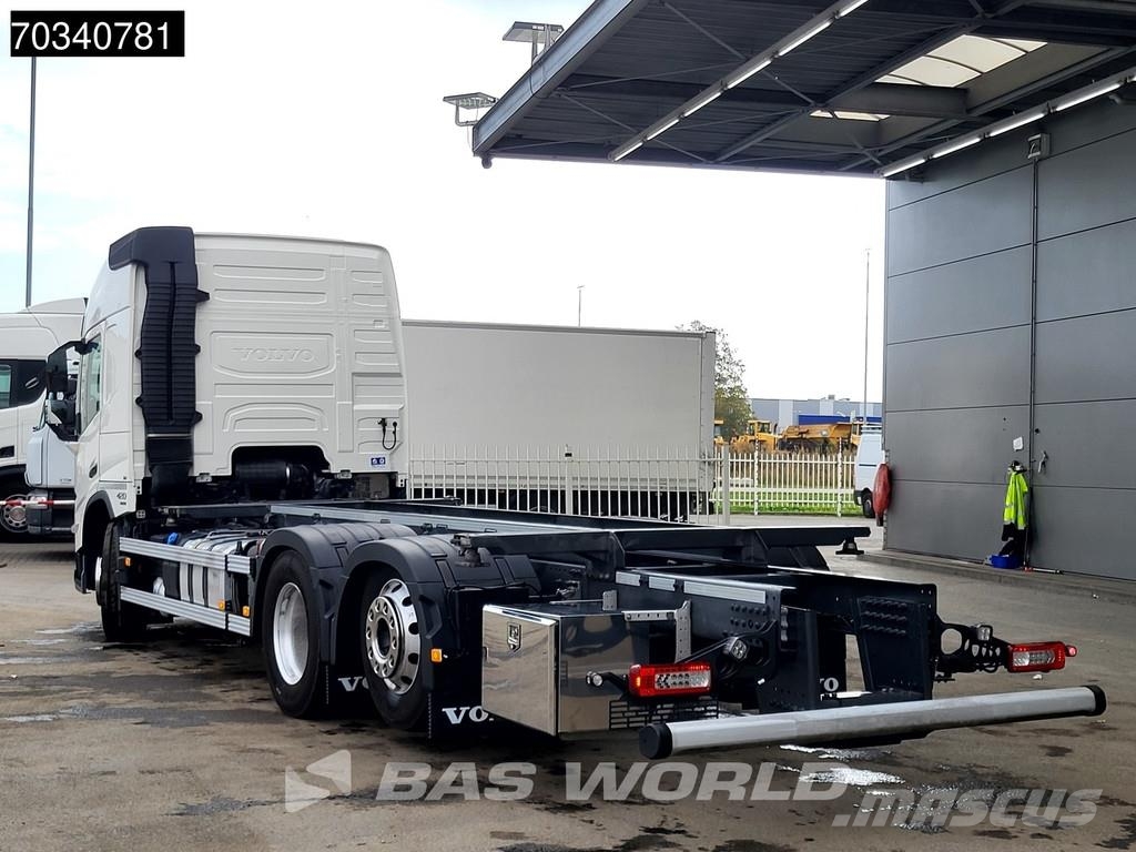 Volvo FM 420 FM 6X2 ADR Full-Air Lift+Steering Axle Euro Containertrucks met kabelsysteem