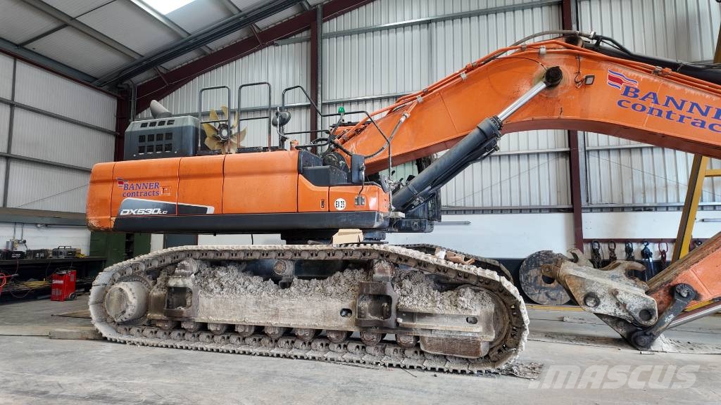 Doosan DX 530 LC-5 Gravemaskiner på larvebånd