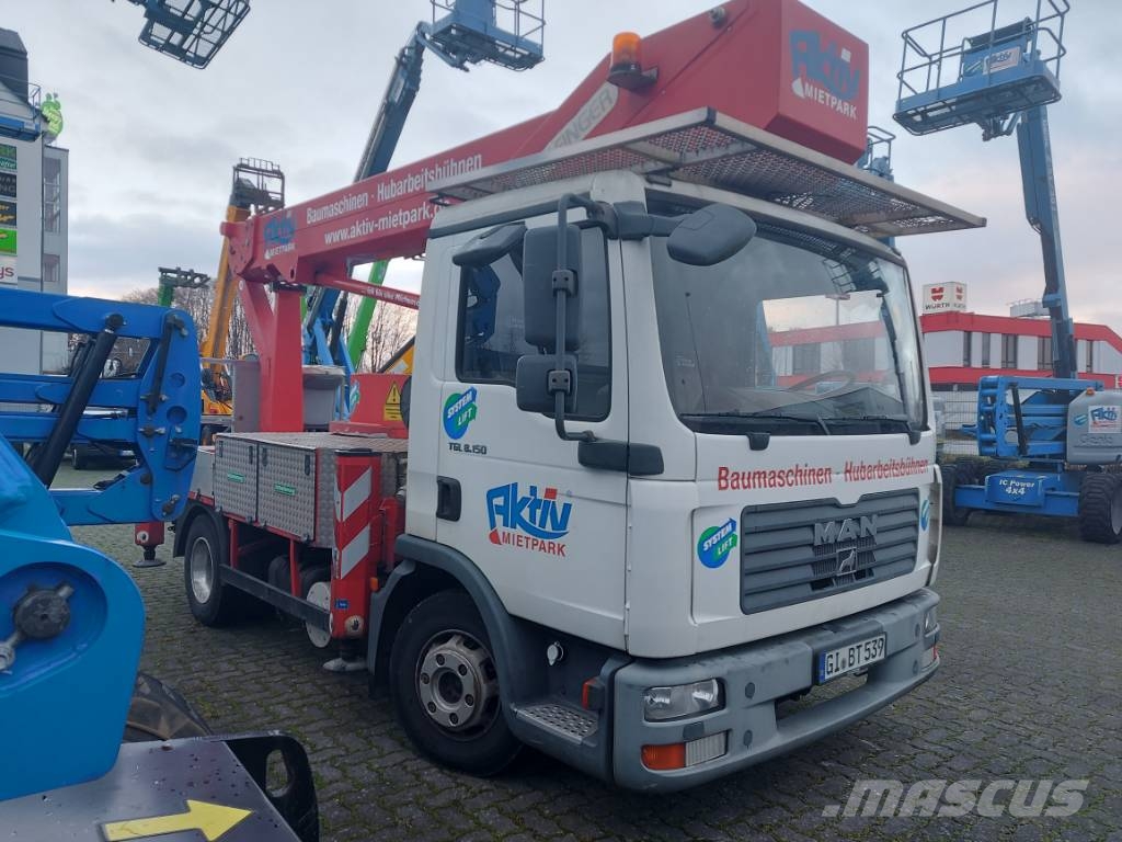 Palfinger Bison TKA 28 KS Ant vilkikų montuojamos kėlimo platformos