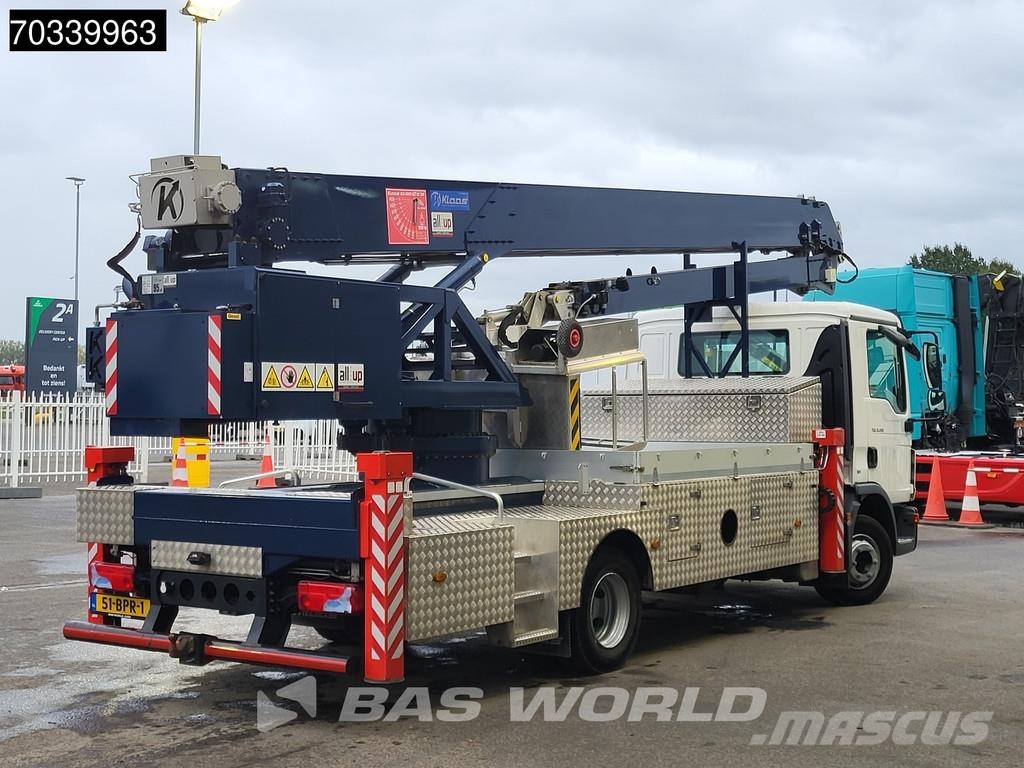 MAN TGL 8.190 TGL 4X2 NL-Truck Klaas K2732TSR Aerial P رافعات صالحة لكل أنواع الطرق
