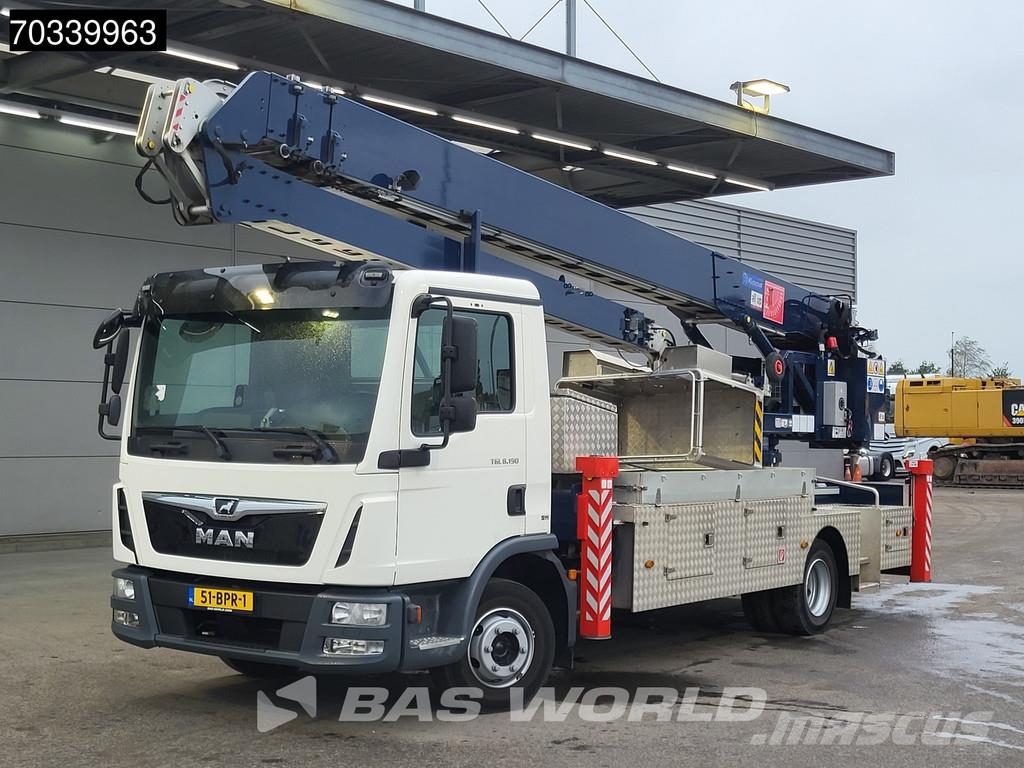 MAN TGL 8.190 TGL 4X2 NL-Truck Klaas K2732TSR Aerial P رافعات صالحة لكل أنواع الطرق