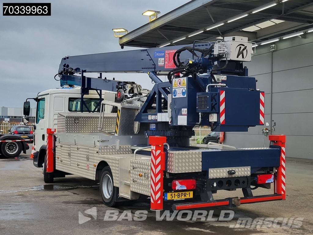 MAN TGL 8.190 TGL 4X2 NL-Truck Klaas K2732TSR Aerial P رافعات صالحة لكل أنواع الطرق
