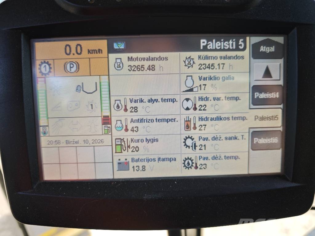 New Holland CX 8070 聯合收穫機
