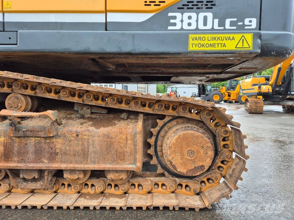 Hyundai R 380 LC-9 Rupsgraafmachines