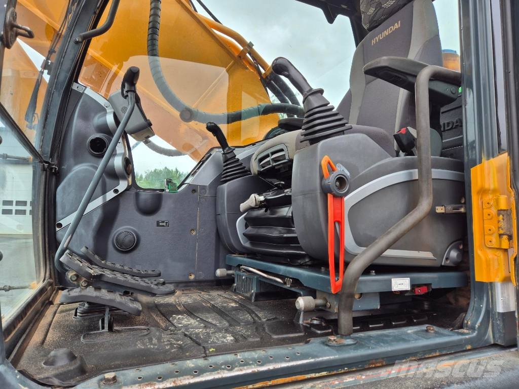 Hyundai R 380 LC-9 Rupsgraafmachines