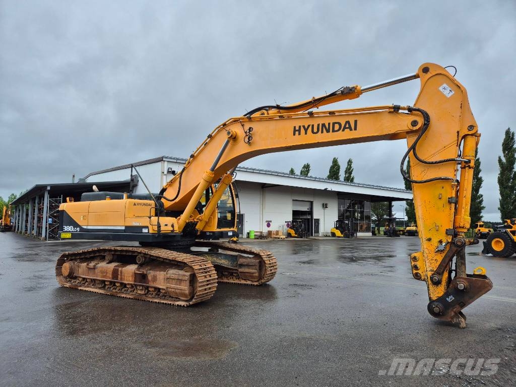 Hyundai R 380 LC-9 Rupsgraafmachines