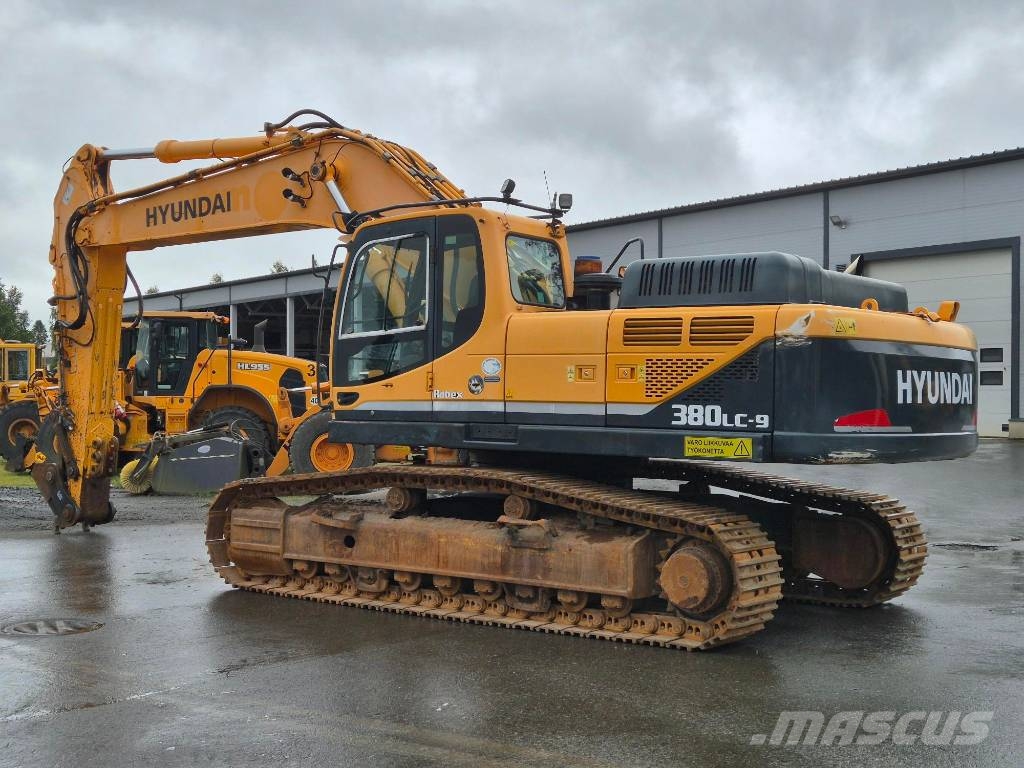 Hyundai R 380 LC-9 Rupsgraafmachines
