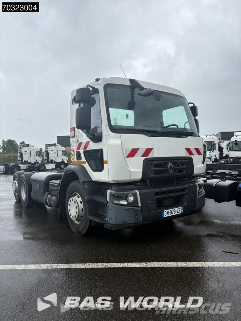 Renault D-WIDE 320 6X2 CNG chassis ALLISON 3200 gearbox Eu Camiones con chasís y cabina