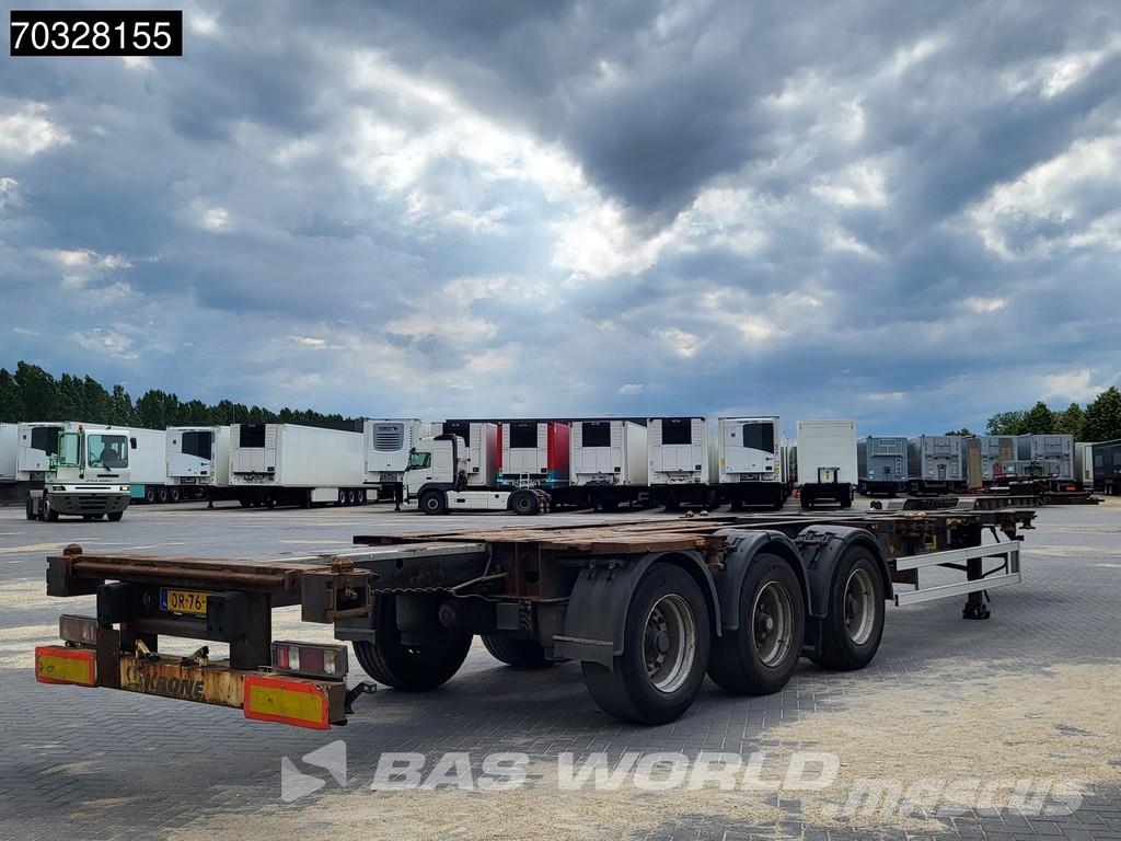 Krone SD 3 axles Multi 45ft Semirremolques portacontenedores