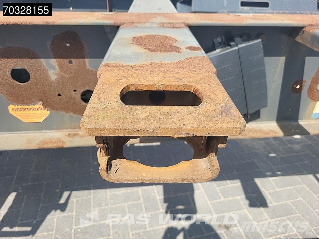 Krone SD 3 axles Multi 45ft Semirremolques portacontenedores