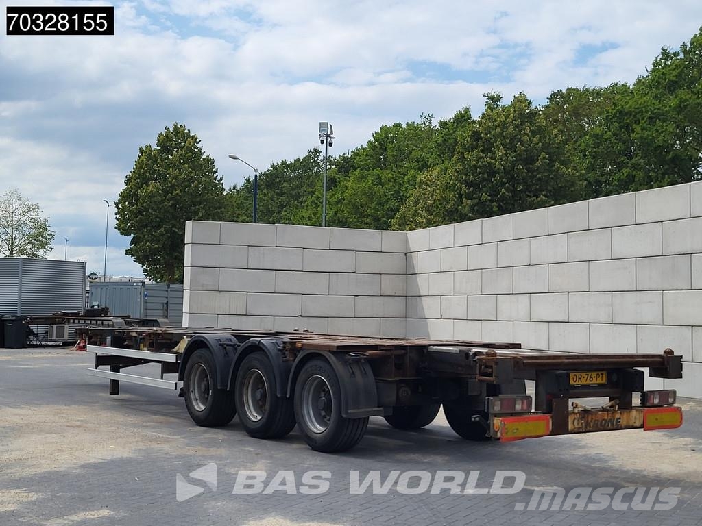 Krone SD 3 axles Multi 45ft Semirremolques portacontenedores