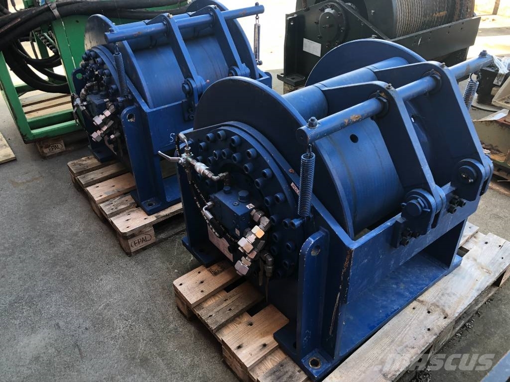 Degra 2x 16 ton hydraulische lier DHW34.54.5-160 Tööpaadid / pargased