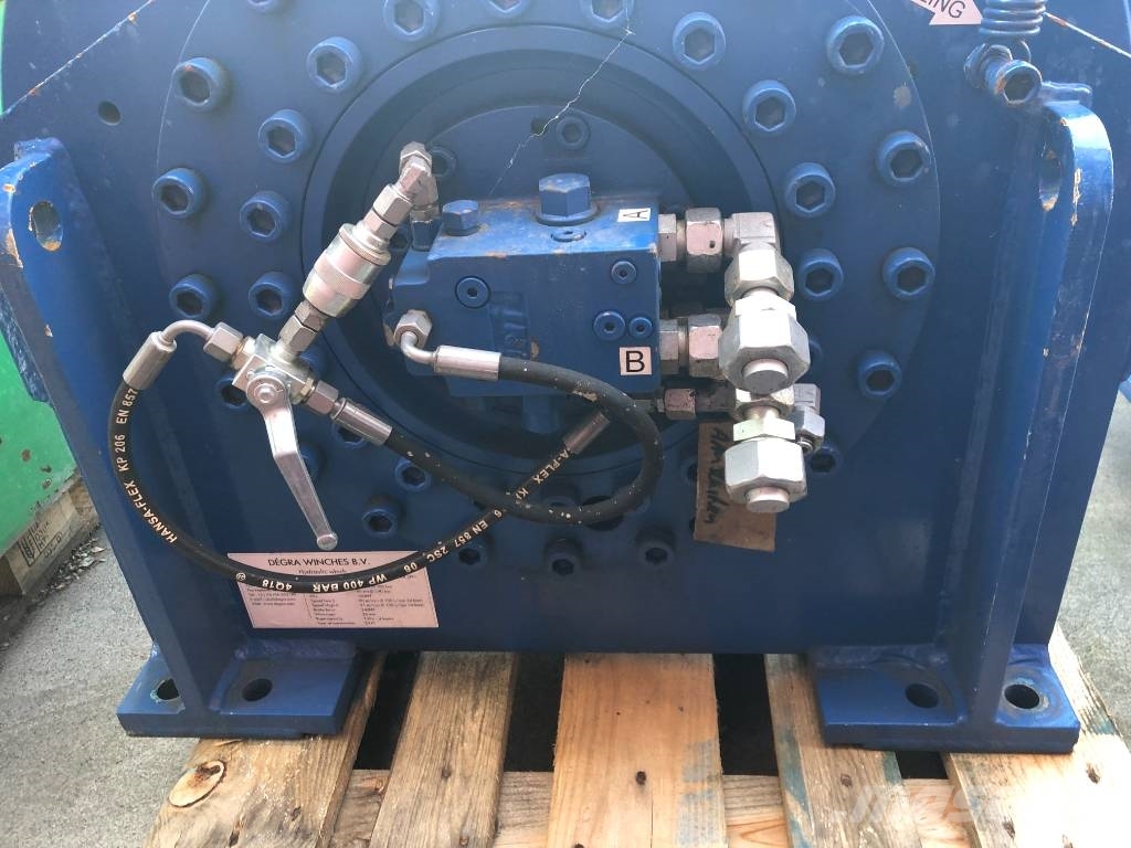 Degra 2x 16 ton hydraulische lier DHW34.54.5-160 Tööpaadid / pargased