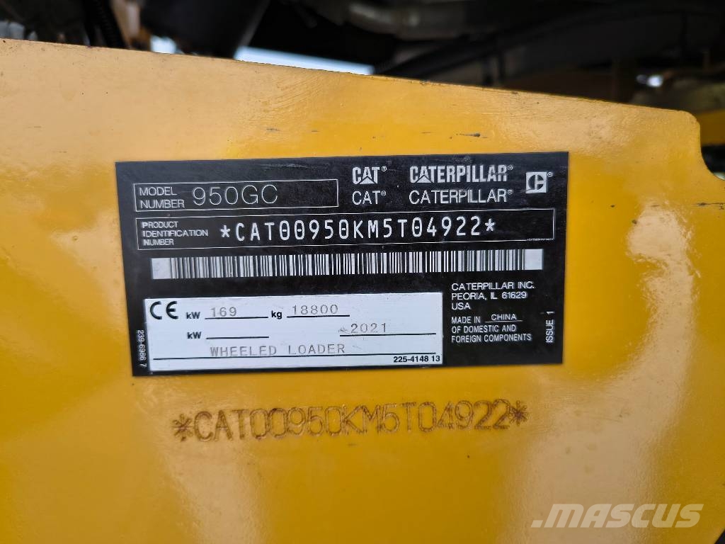 CAT 950 GC Pyöräkuormaajat