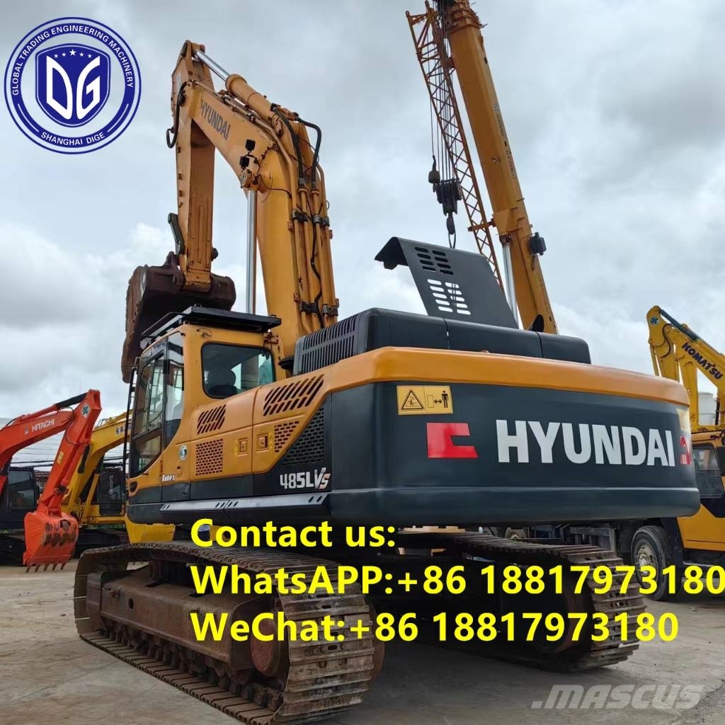 Hyundai R485LVS Bageri guseničari