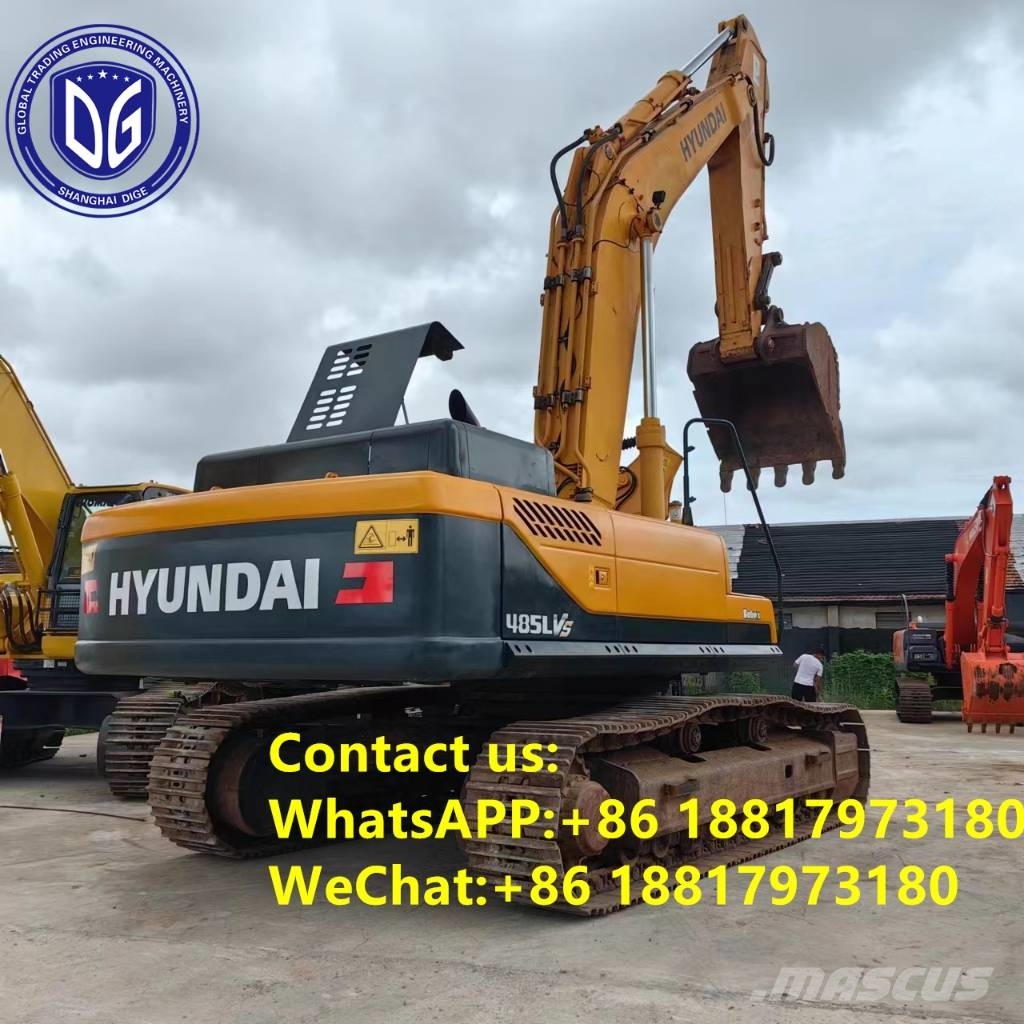 Hyundai R485LVS Bageri guseničari