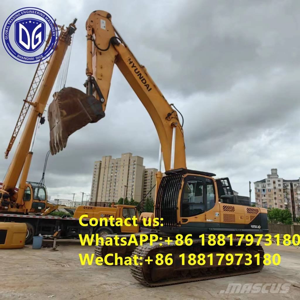 Hyundai R485LVS Bageri guseničari