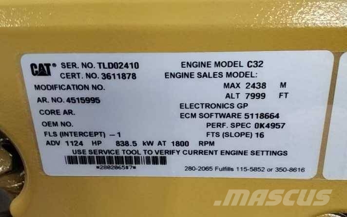 CAT C32 Engine محركات
