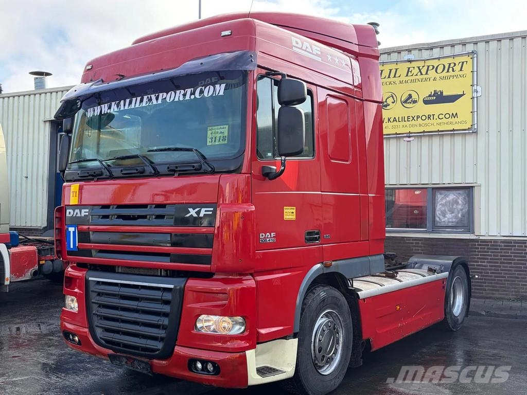 DAF XF 105.410 - Spacecab - Manual - Airco - 2 Tanks - Vilcēji