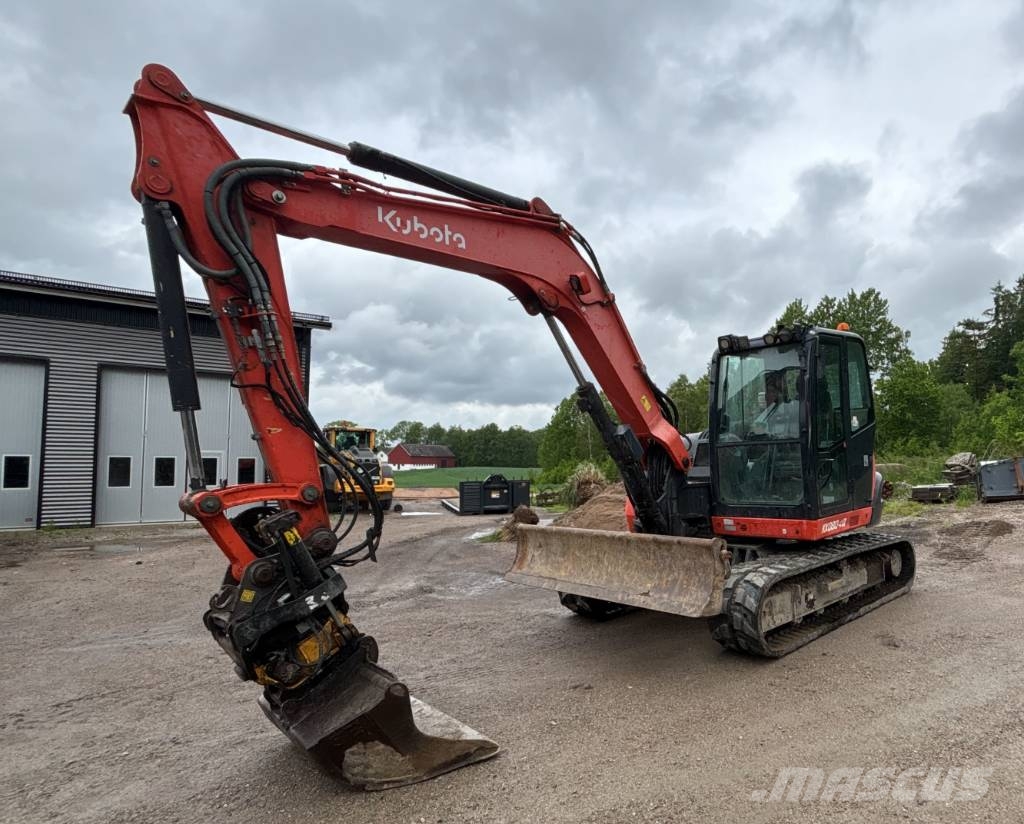 Kubota KX 080 Midigrävmaskiner 7t - 12t