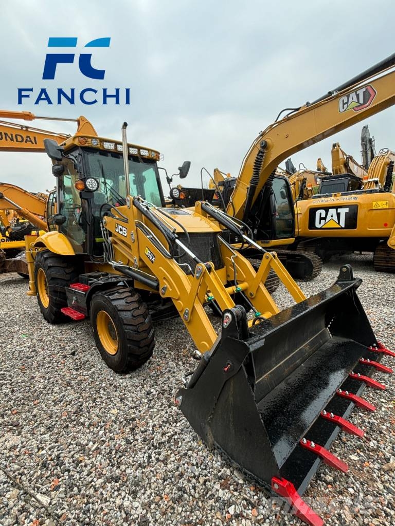 JCB 3 CX Excavadoras sobre orugas