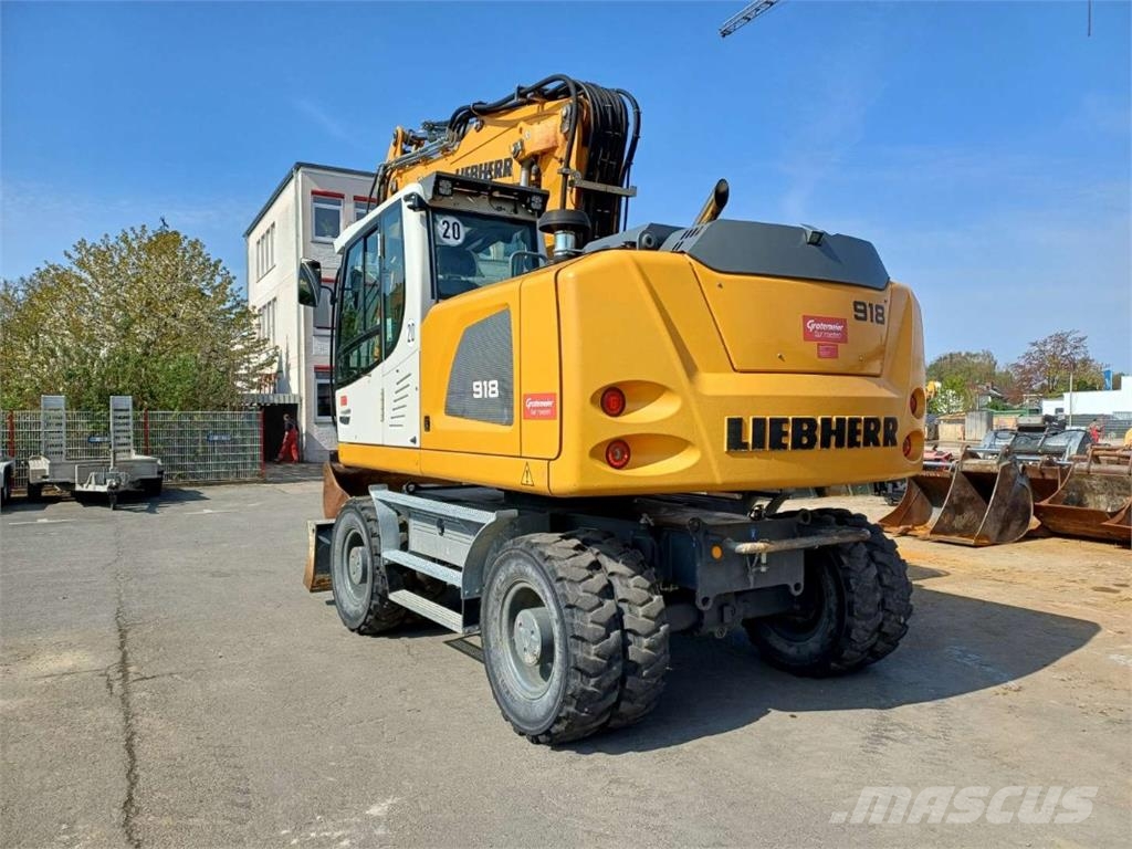 Liebherr A 918 G6.0-D Excavadoras de ruedas