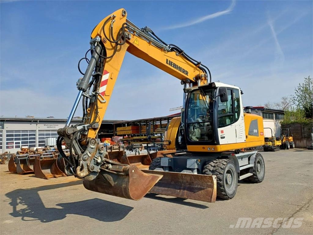 Liebherr A 918 G6.0-D Excavadoras de ruedas