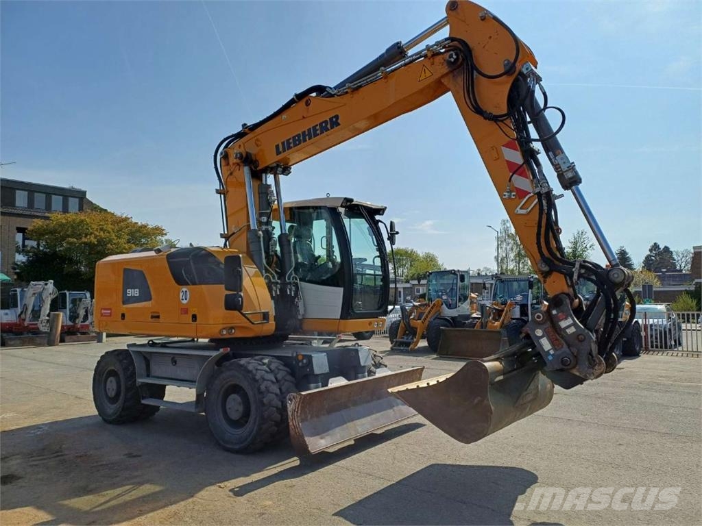 Liebherr A 918 G6.0-D Excavadoras de ruedas