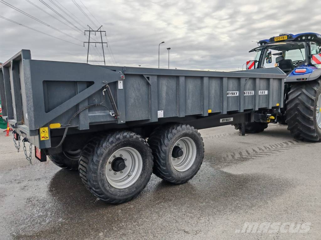 Rysky steel 165 Tipper trailers