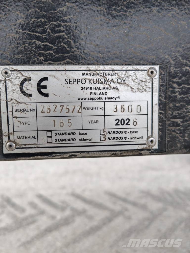 Rysky steel 165 Tipper trailers