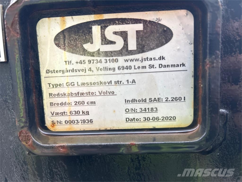 JST Læsseskovl, JST, type GG Skopor