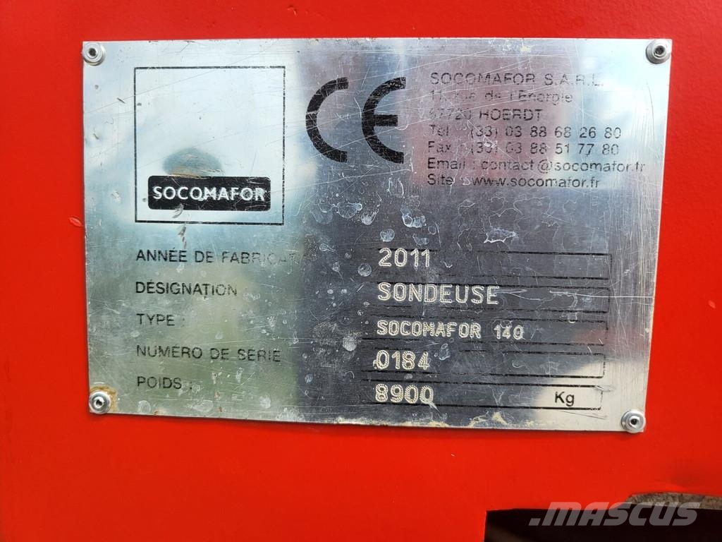 Socomafor 140 Heavy drills